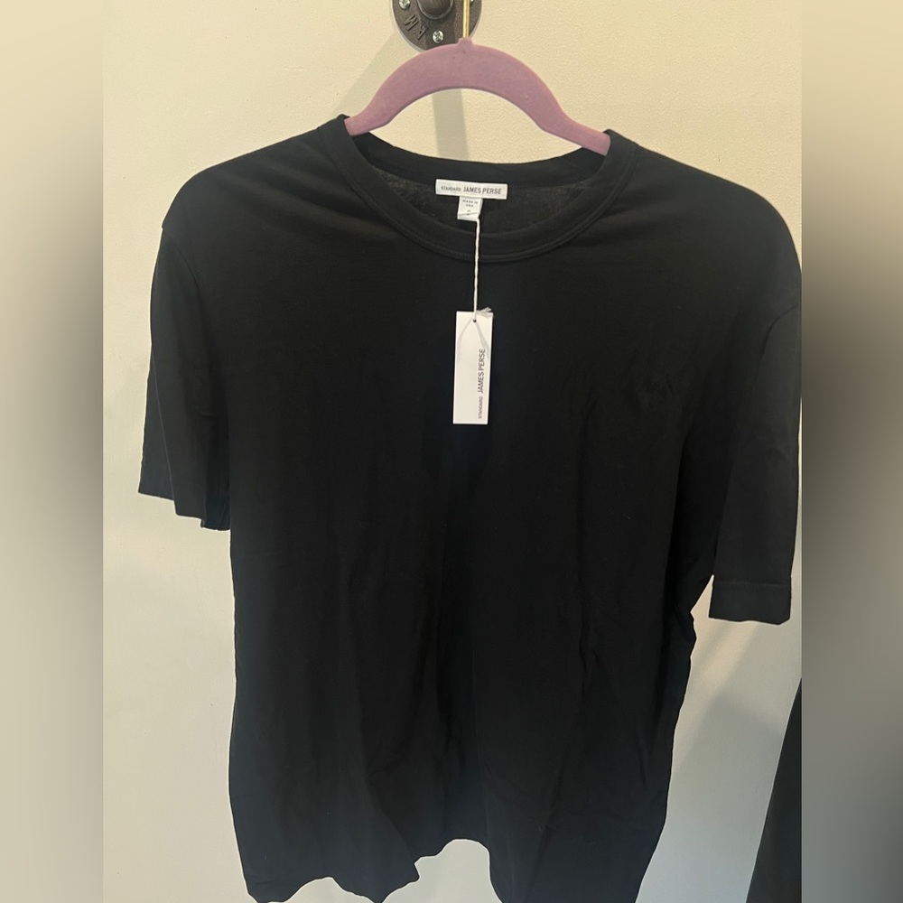 James Peres Combed Cotton-Jersey T shirt size 2